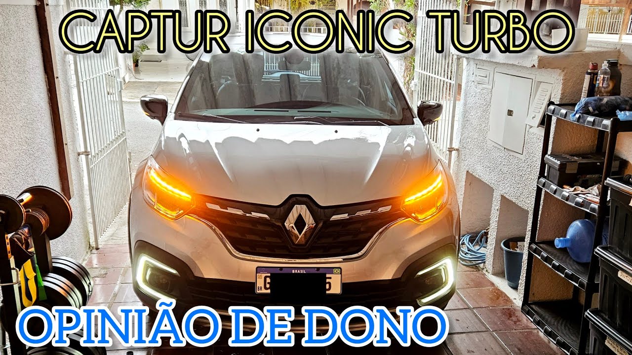 CAPTUR ICONIC TURBO - O QUE ESTOU ACHANDO DO SUV ESPERTO DA RENAULT