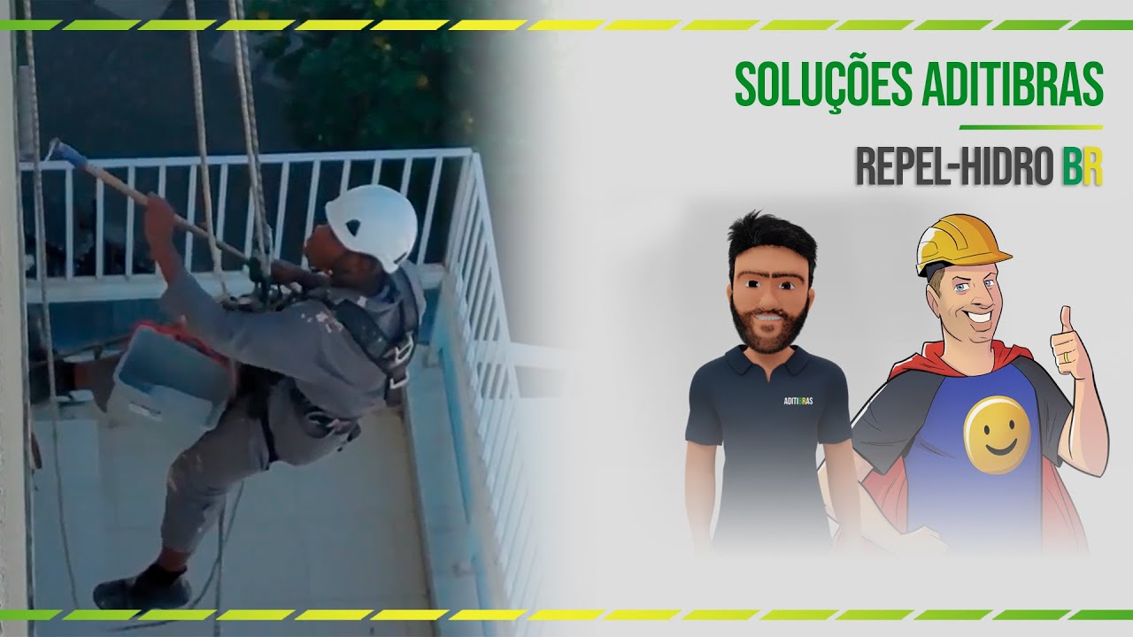 Episódio 4: Hidrorrepelente base água - Soluções ADITIBRAS: REPEL-HIDRO BR