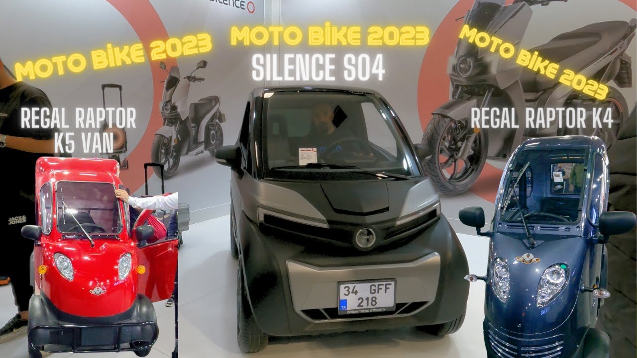MOTOBIKE 2023 FUARI ( SILENCE S04-REGAL RAPTOR K4-K5 VAN )