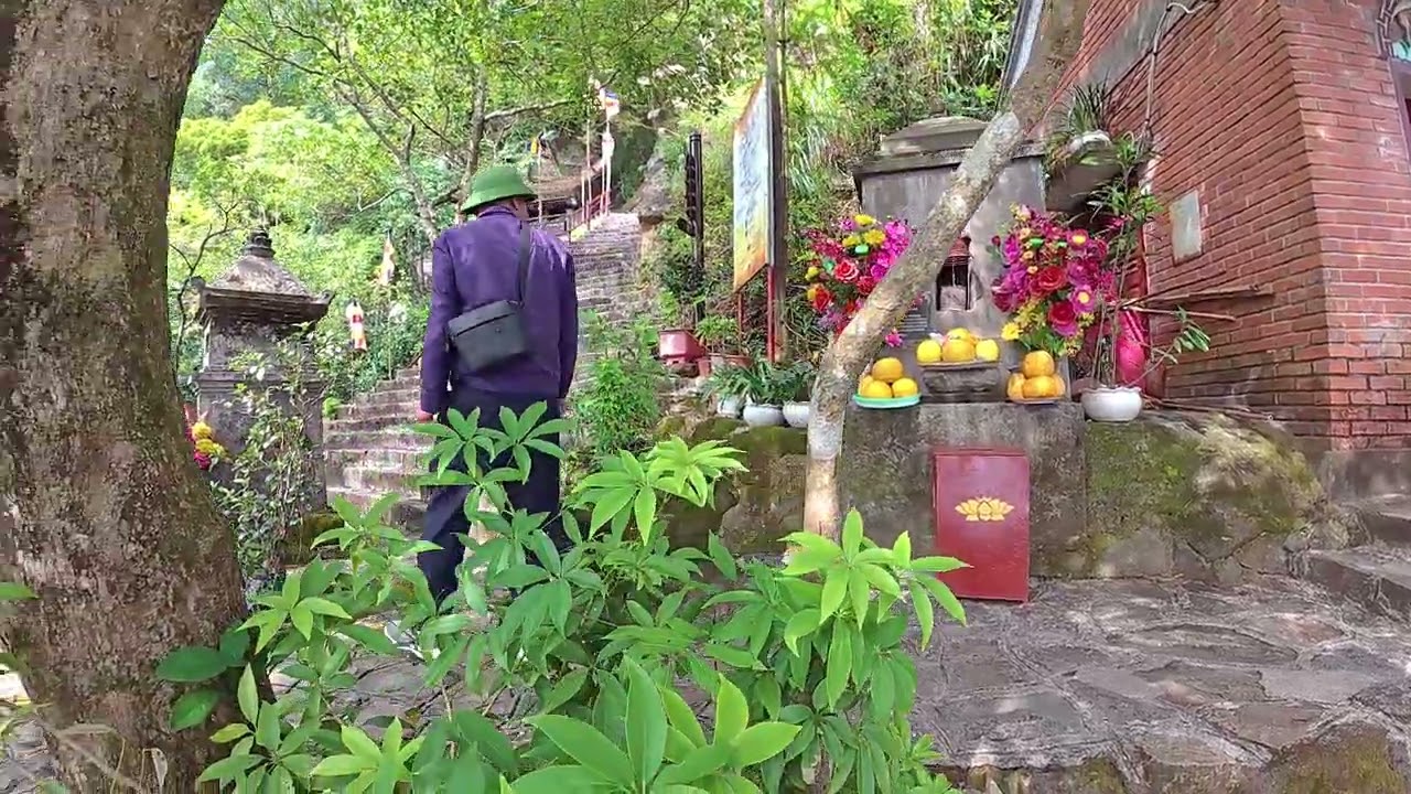 Chùa một Mái, Yên Tử #Nguoidanongdibo #Dulichkhampha #Xuhuong 