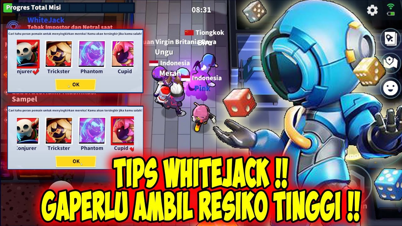 TIPS WHITEJACK PILIHAN DENGAN RESIKO TINGGI DAN RENDAH !! Super Sus Indonesia