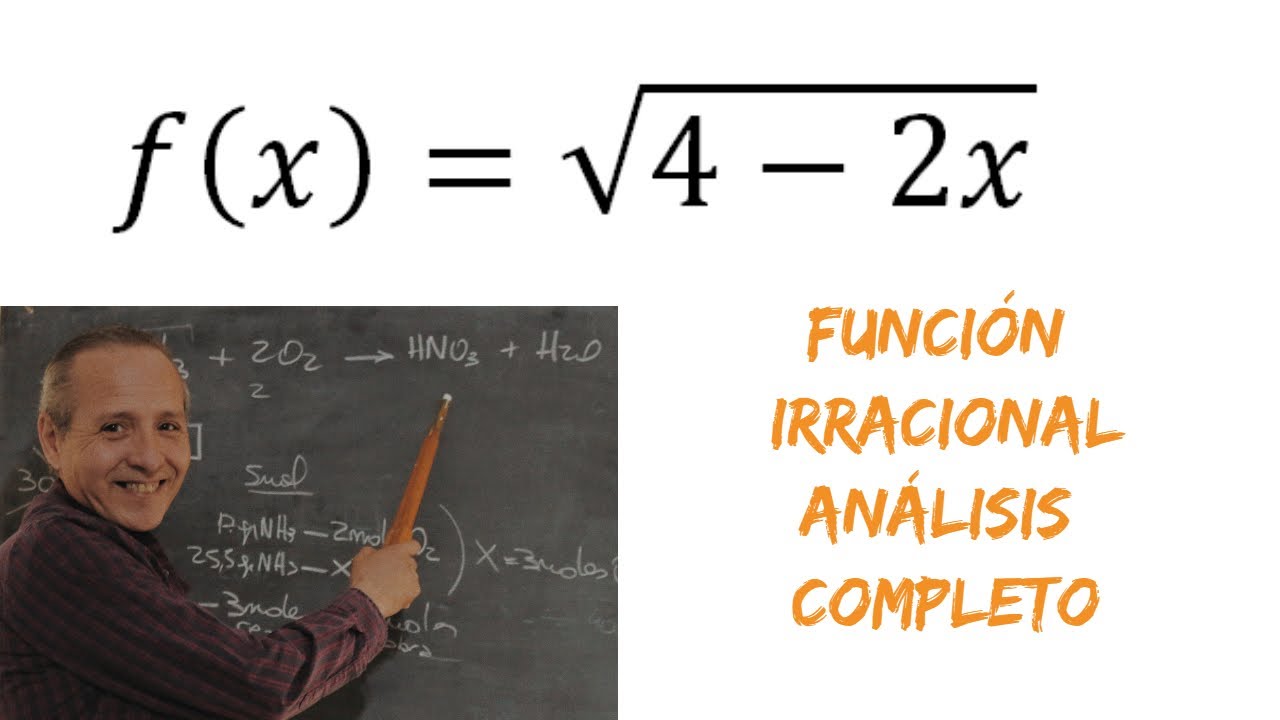 Función Irracional Análisis Completo