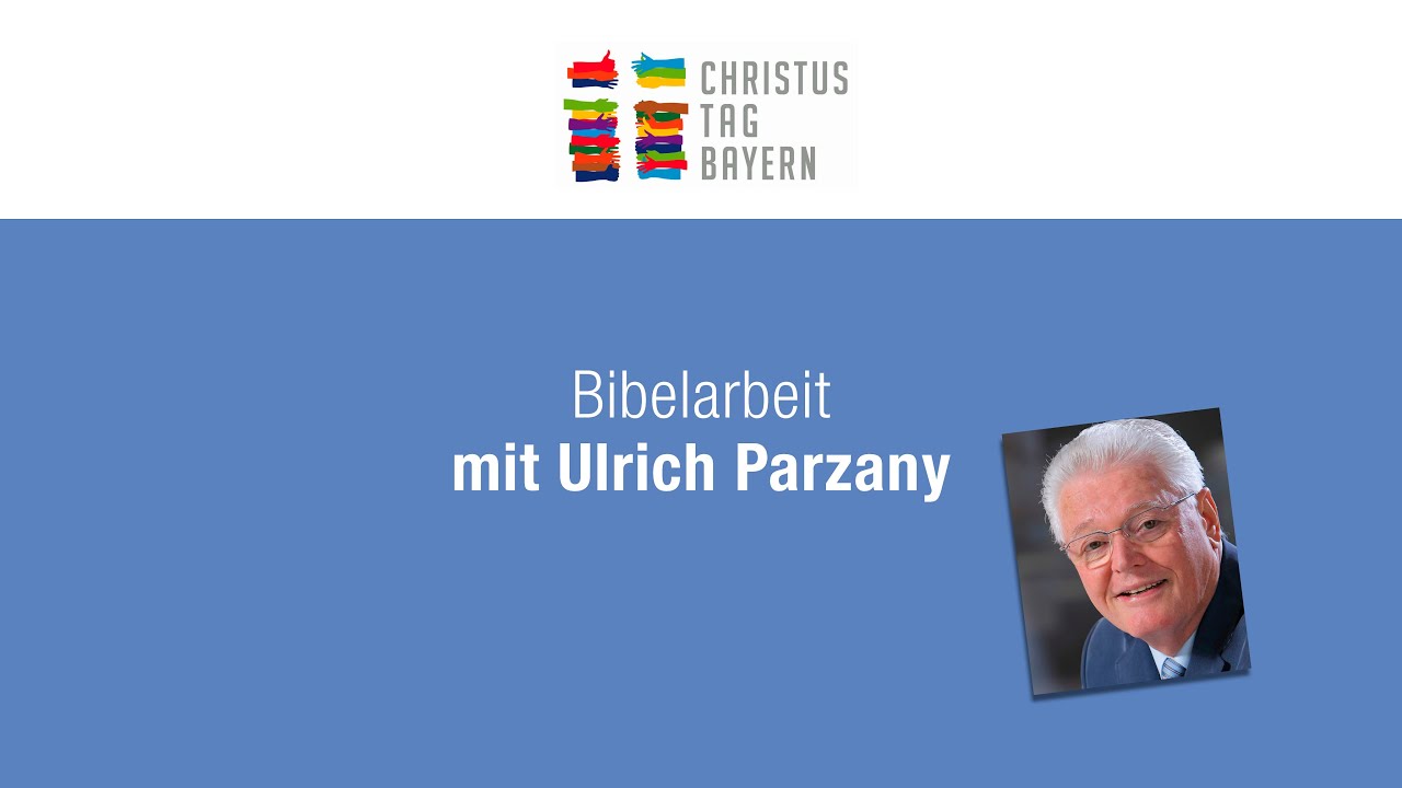 Bibelarbeit von Ulrich Parzany zu Johannes 18, 37-38