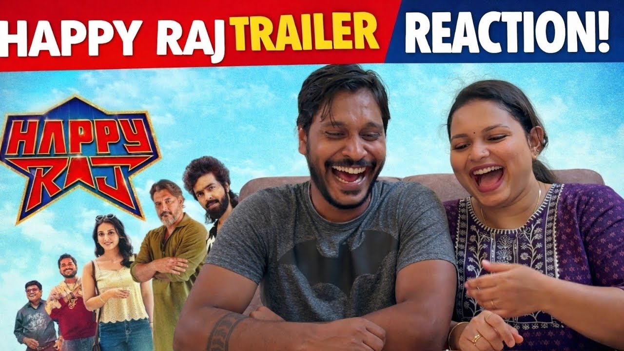 💢 Happy Raj Trailer 💢 REACTION 💢| GV Prakash | Abbas | George Maryan | Sri Gouri Priya | Maria Raja