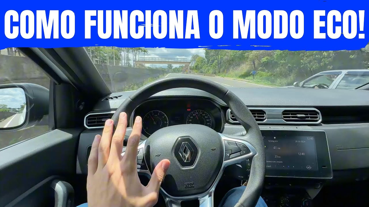 DIRIGINDO A RENAULT DUSTER 2023 NO MODO ECO! VEJA COMO ATIVAR E SUAS VANTAGENS!