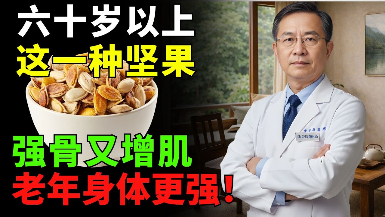 60歲後骨骼與肌肉逐漸變弱——這種堅果富含營養，有助長期支撐
