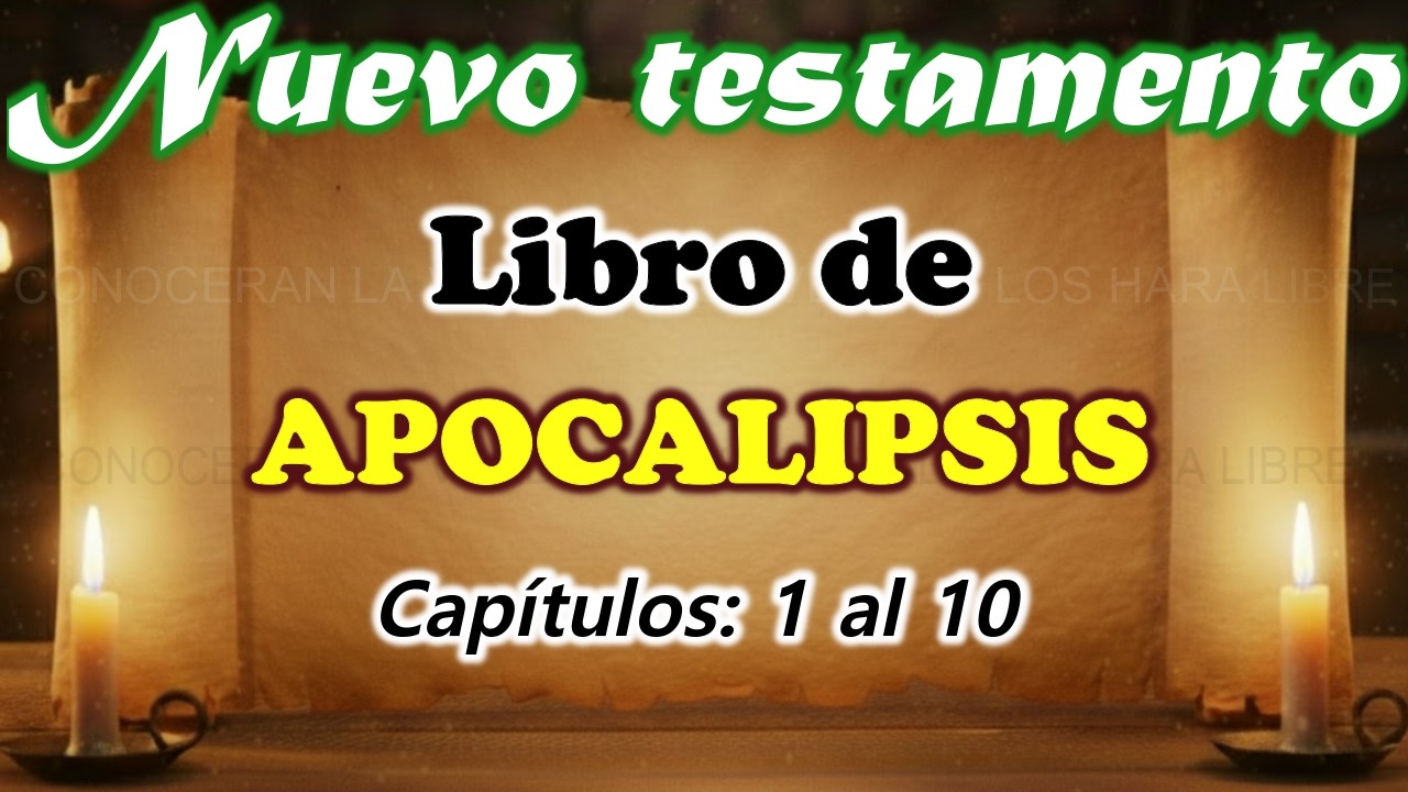 APOCALIPSIS 1 AL 10 - ESTUDIO BIBLICO - ENSEÑANZA BIBLICA - EXPLICACION BIEN DETALLA Y SENCILLA