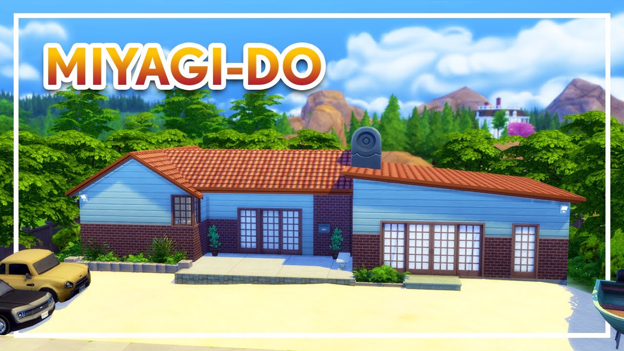 Miyagi-Do Dojo | Cobra Kai | The Sims 4 Speed Build