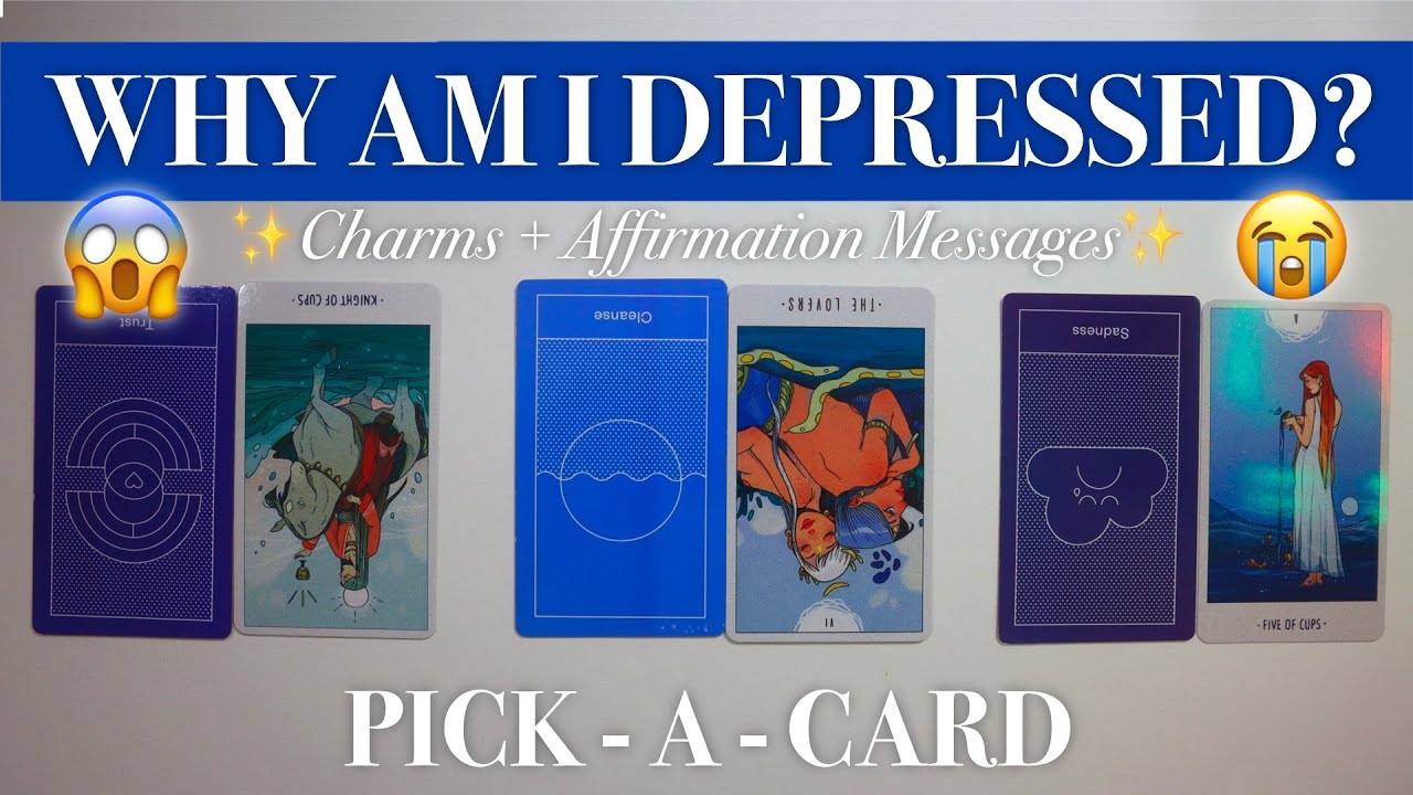 💙 WHY AM I FEELING DEPRESSED & ANXIOUS?  😭💦 I PICK A CARD ✨*In Depth Timeless Tarot Reading* ✨