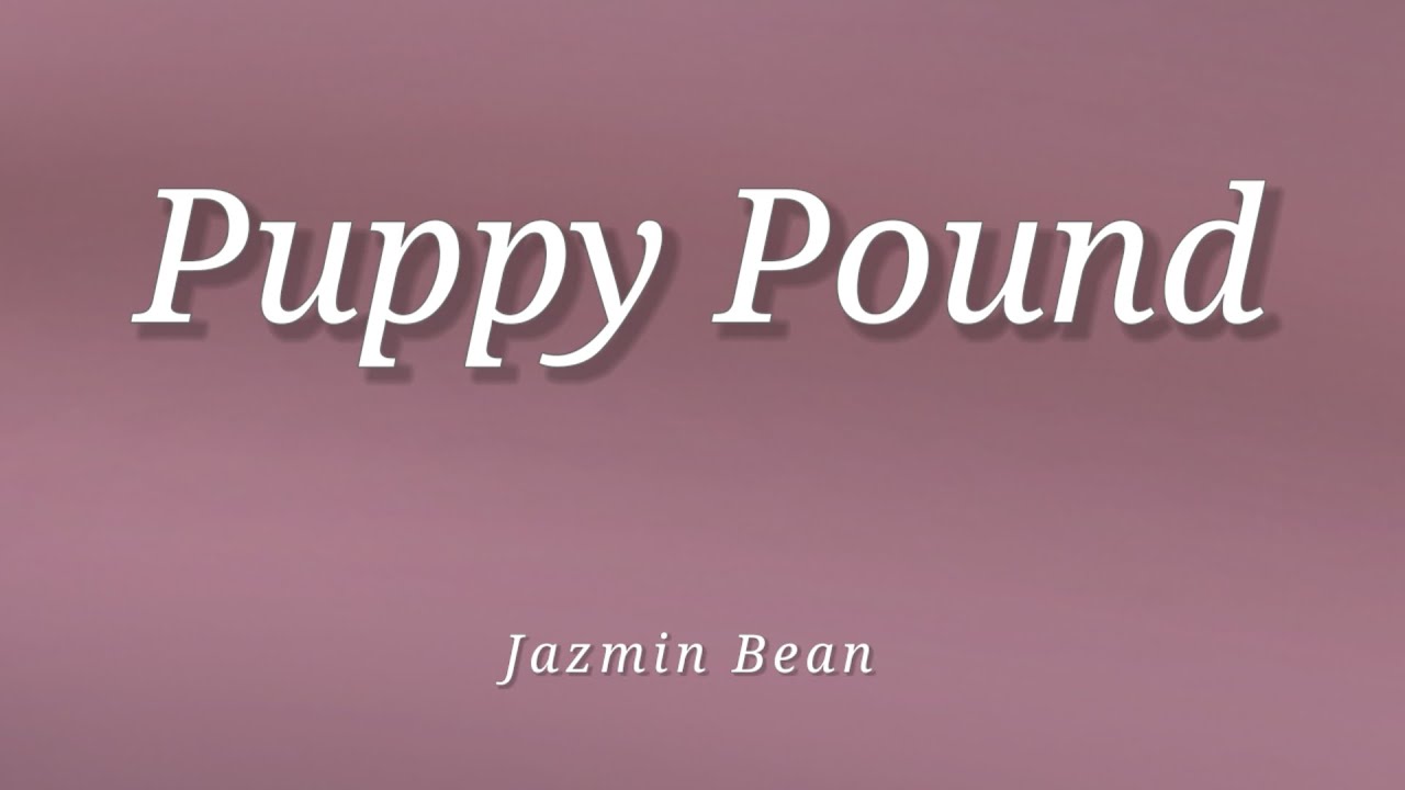 Jazmin Bean - Puppy Pound (Lyrics)