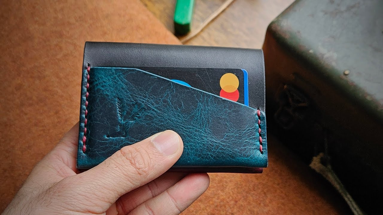 My Take on a Modern Bi-Fold Leather Wallet