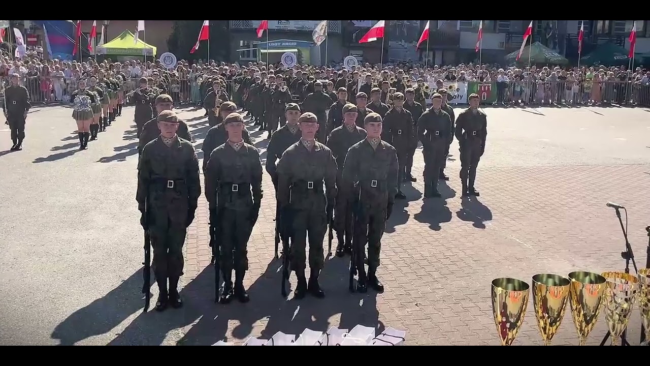 #ORWOT: Pokaz musztry paradnej na XXII Międzynarodowym Festiwalu Orkiestr Dętych w Skale