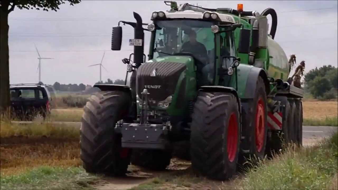 H.J. Hölter - Gülle Ausbringung und Einarbeitung mit Fendt 939 und Joskin