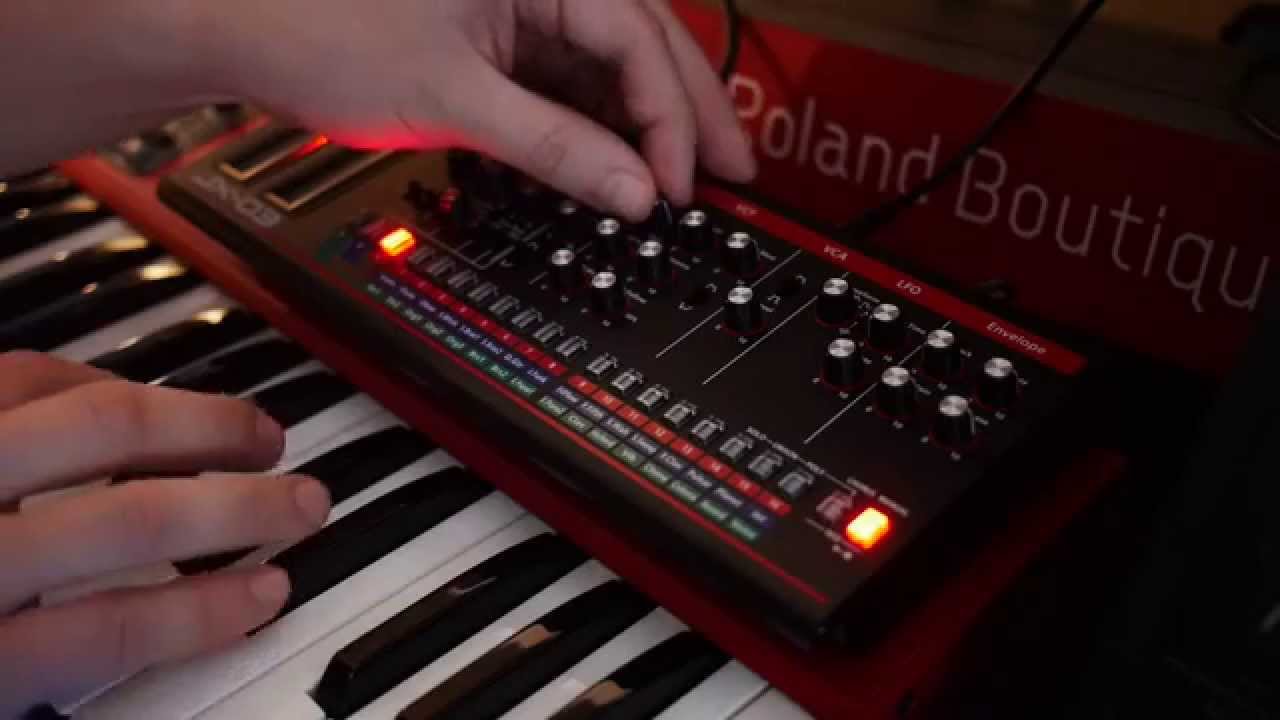 Roland Boutique JX-03 noodle demo