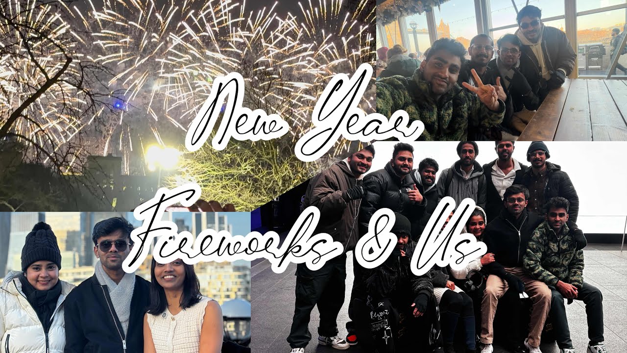 All about us having our New Year’s Eve at LONDON😙