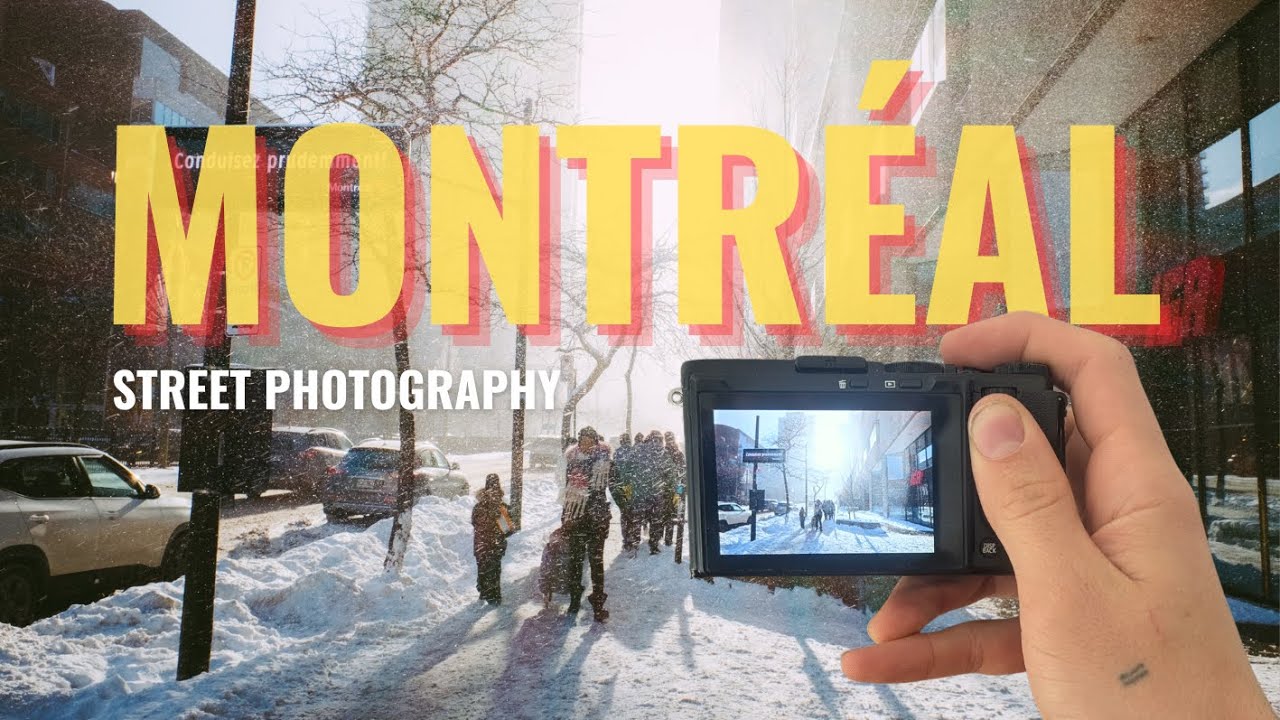 Winter Street Photography in Montreal (Fuji X70)