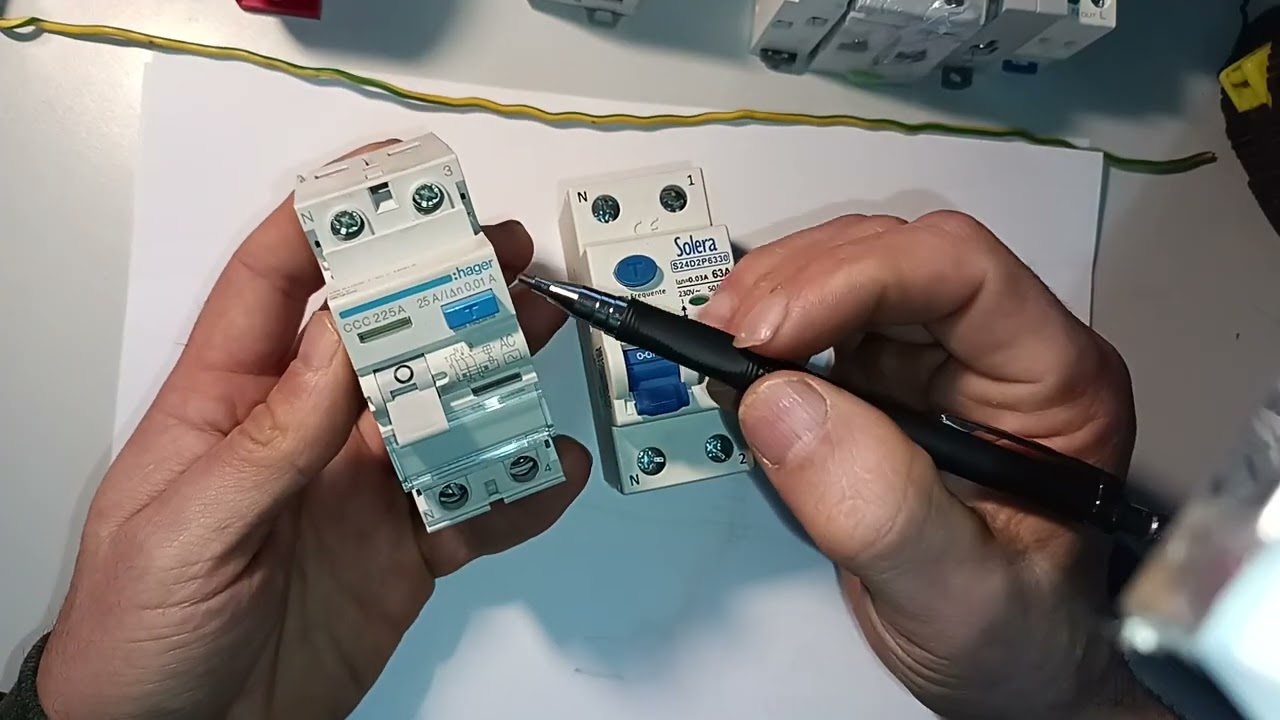Electrocussão com diferenciais de classe AC ( caso real)