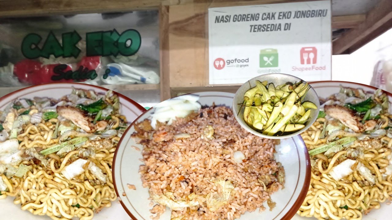 GAK PELIT BUMBU! REVIEW JUJUR NASI GORENG PORSI JUMBO PAK EKO KEDIRI