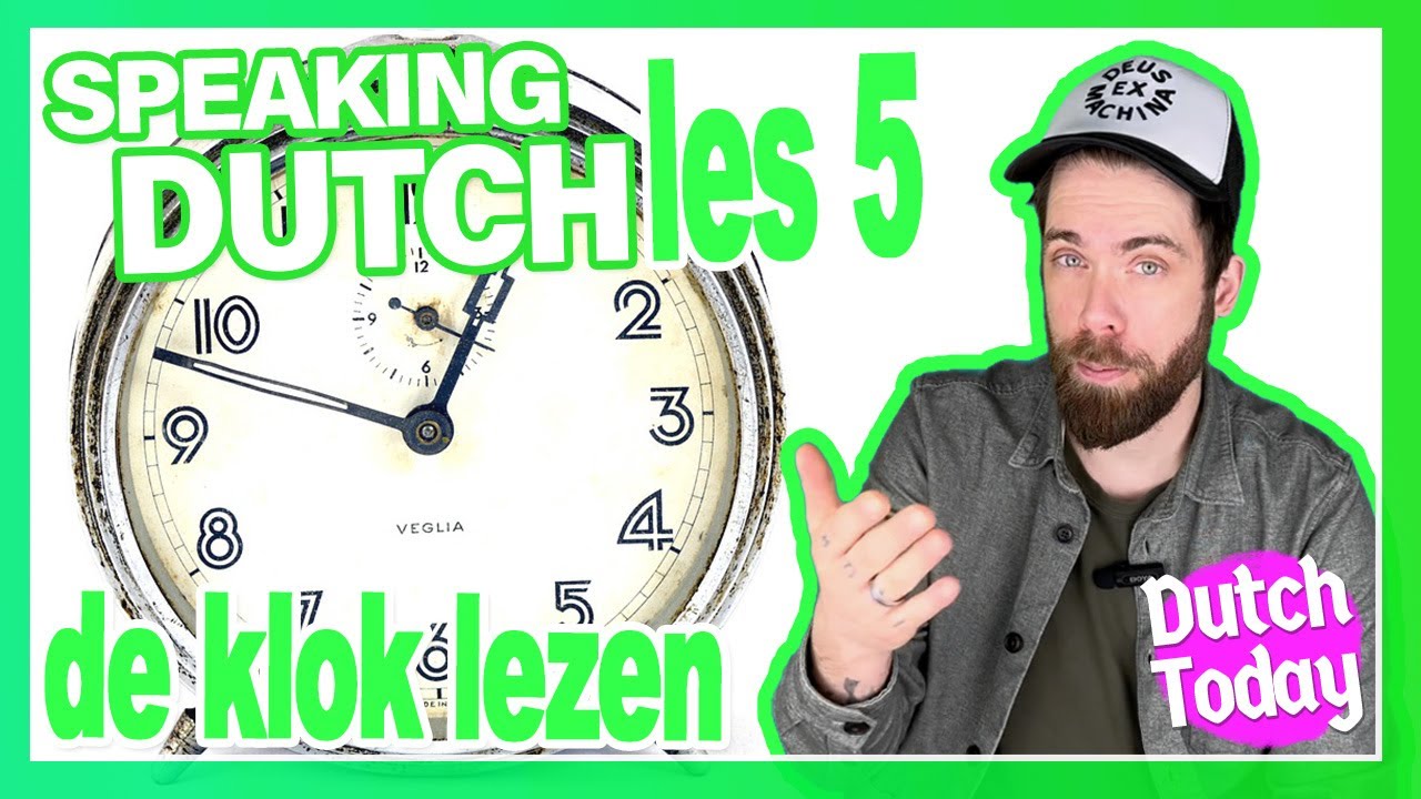 🕑 🕘 Hoe laat is het?? 🕠 🕦 Tijd in het NEDERLANDS #nt2