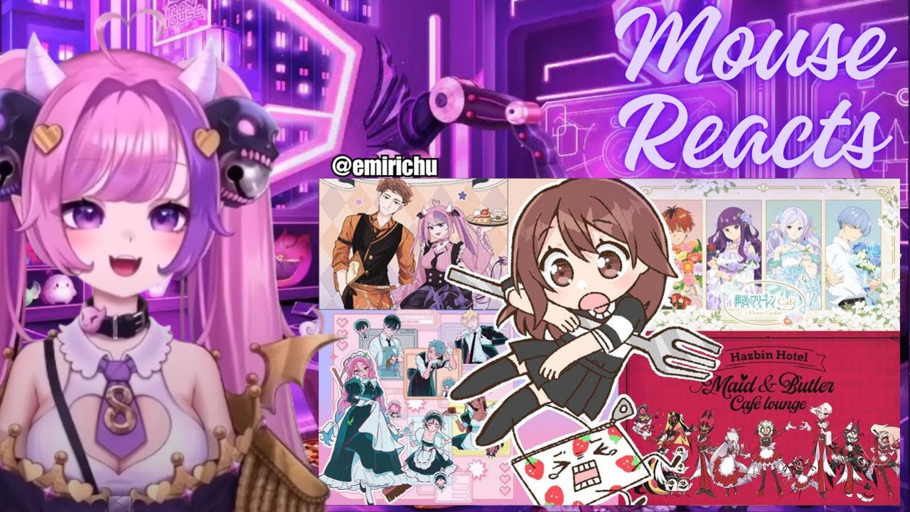 Mouse Reacts to Emirichu's Review of The CDawg and Ironmouse Collab Cafe