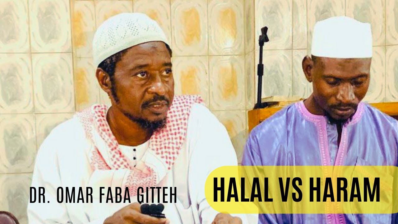 Halal VS Haram: The Path You Choose Matters Part 1 (Dr. Omar Faba Gitteh) فوائد الحلال وخطورة الحرام