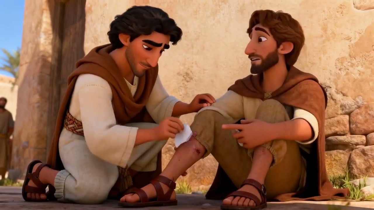 The Good Samaritan-Love Thy Neighbor #goodsamaritan, #bibleteaching, #kidsbiblelessons 