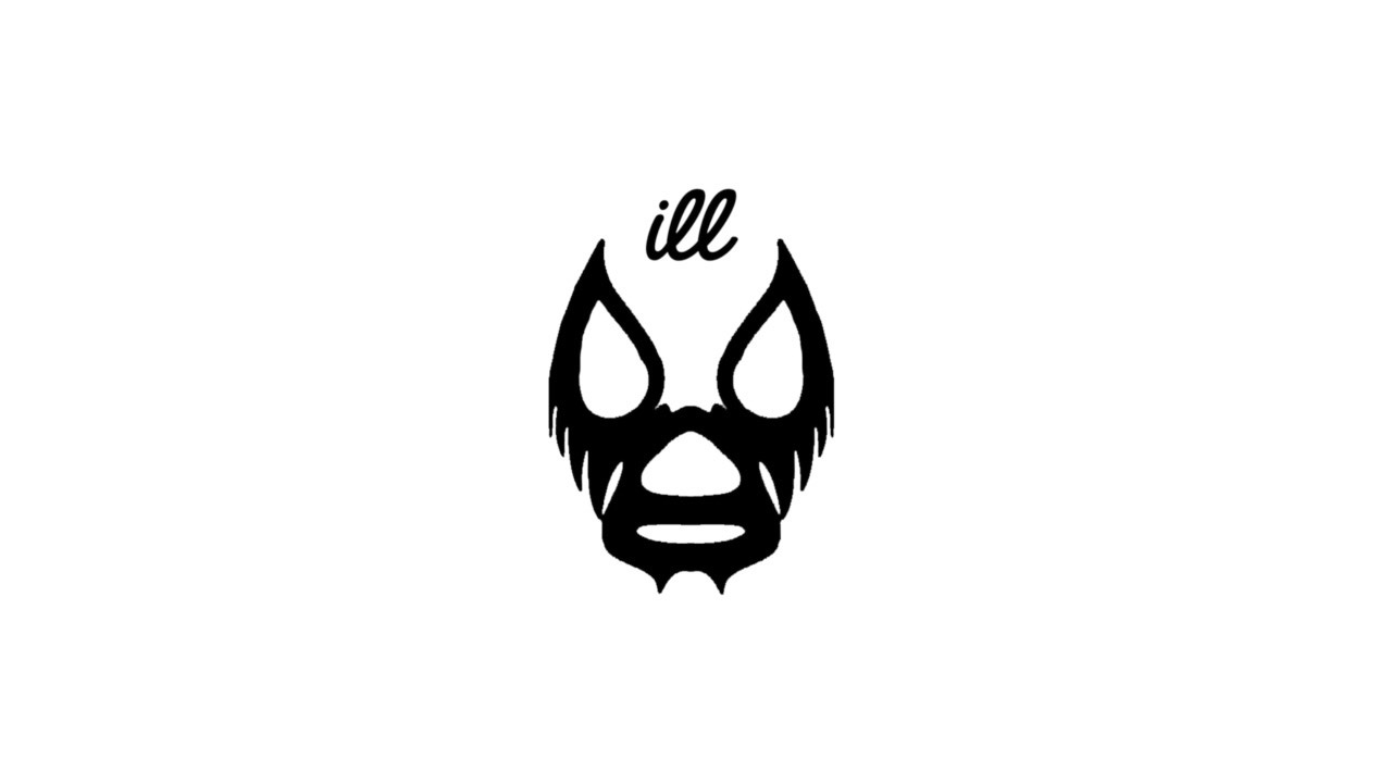 ILL Mascaras - 筆，菠蘿，蘋果