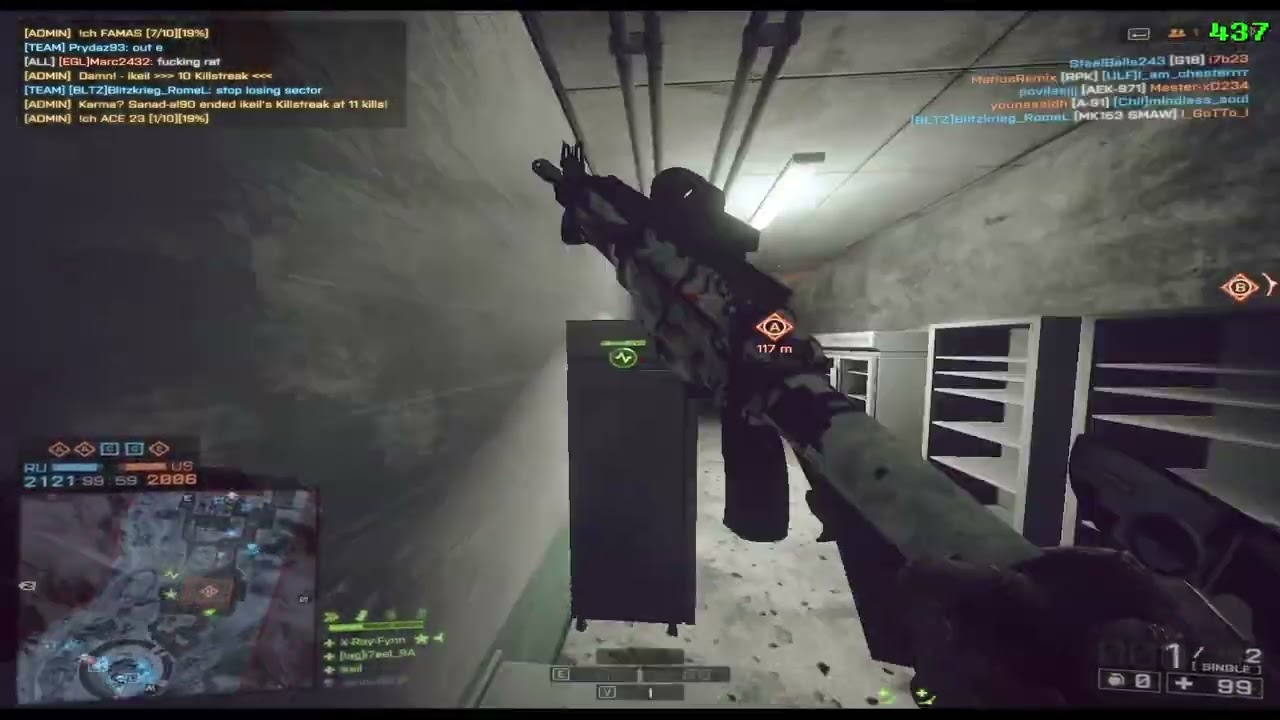 Battlefield 4 - Stretched Locker Highlights #1