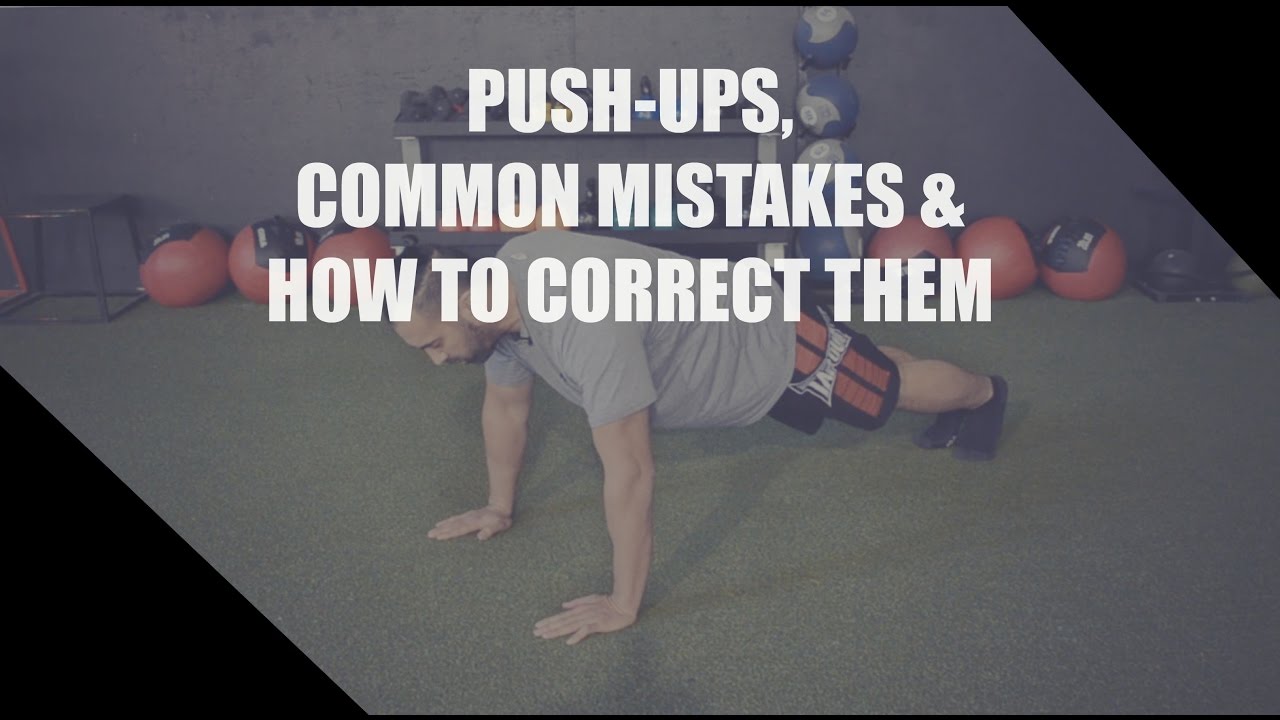 HOW TO DO PUSH-UPS | COMMON MISTAKES & HOW TO FIX THEM | FITNESS | MUAY THAI | BJJ