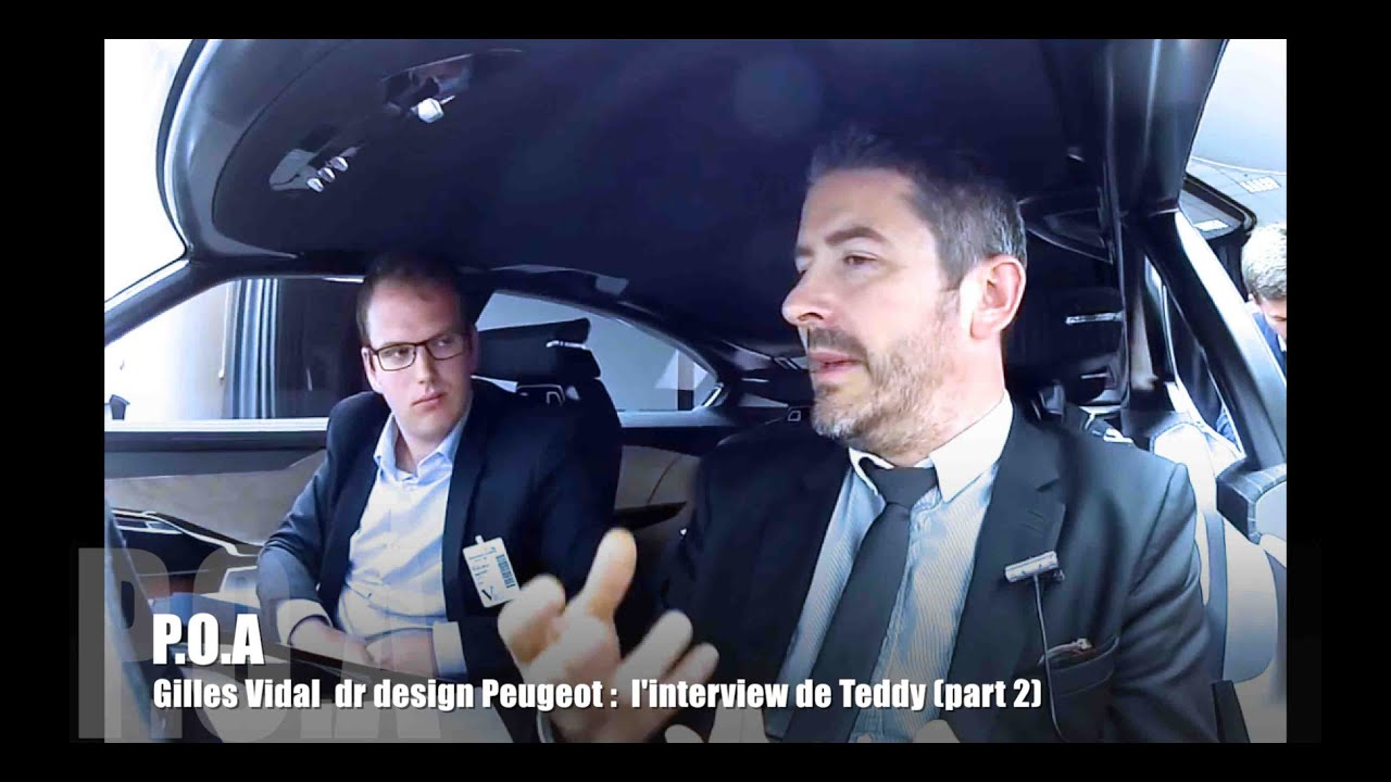 Quand Teddy rencontre Gilles Vidal, patron du design Peugeot (&eacute;pisode 3)