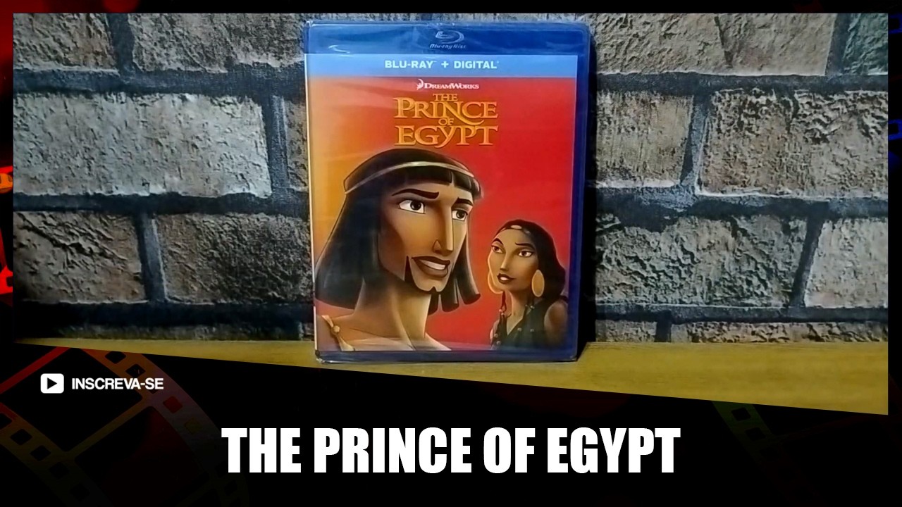 BLU RAY - O PR&Iacute;NCIPE DO EGITO (Edi&ccedil;&atilde;o dos EUA)