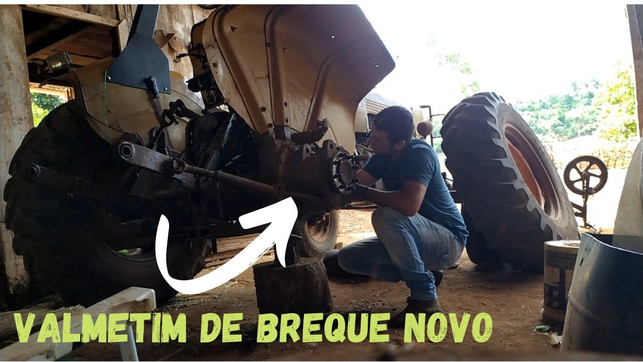 Manutenção freios valmet 65 , troca de Patins ..