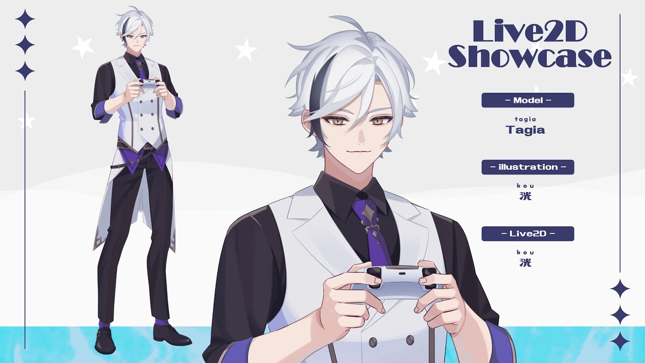 【Live2D Showcase】Live2Dモデル紹介_Tagia【VTuber】