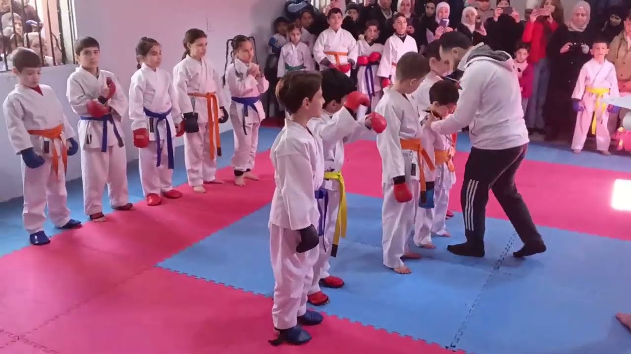 أروع لقاء ودّي لأبطال الكاراتيه