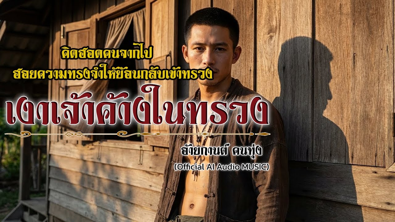 เงาเจ้าค้างในทรวง – อ้ายกานต์ คนทุ่ง | หมอลำช้าอีสานลาว เจ็บลึก คิดฮอดคนจากไป