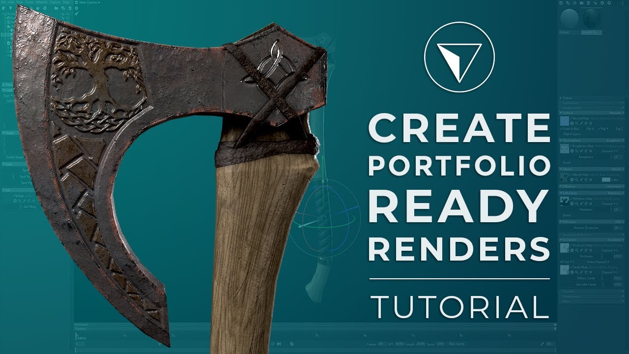 How to Create Portfolio Ready Renders | Marmoset Toolbag 3 Tutorial