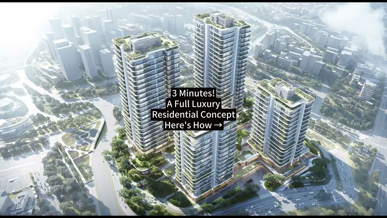 3 Minutes to a Full Luxury Residential Concept &mdash; Here's How