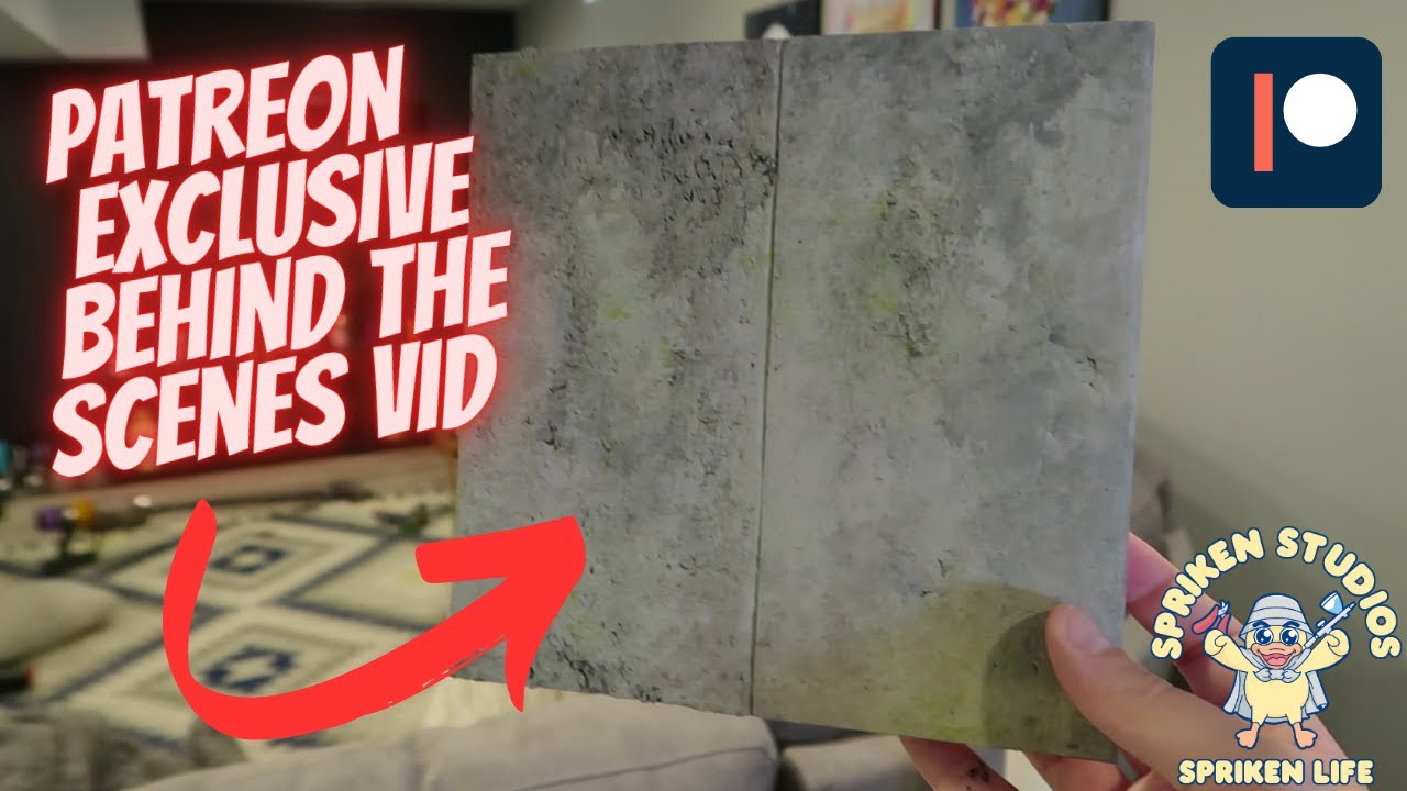 Patreon Exclusive - Sewer Diorama Wall Work