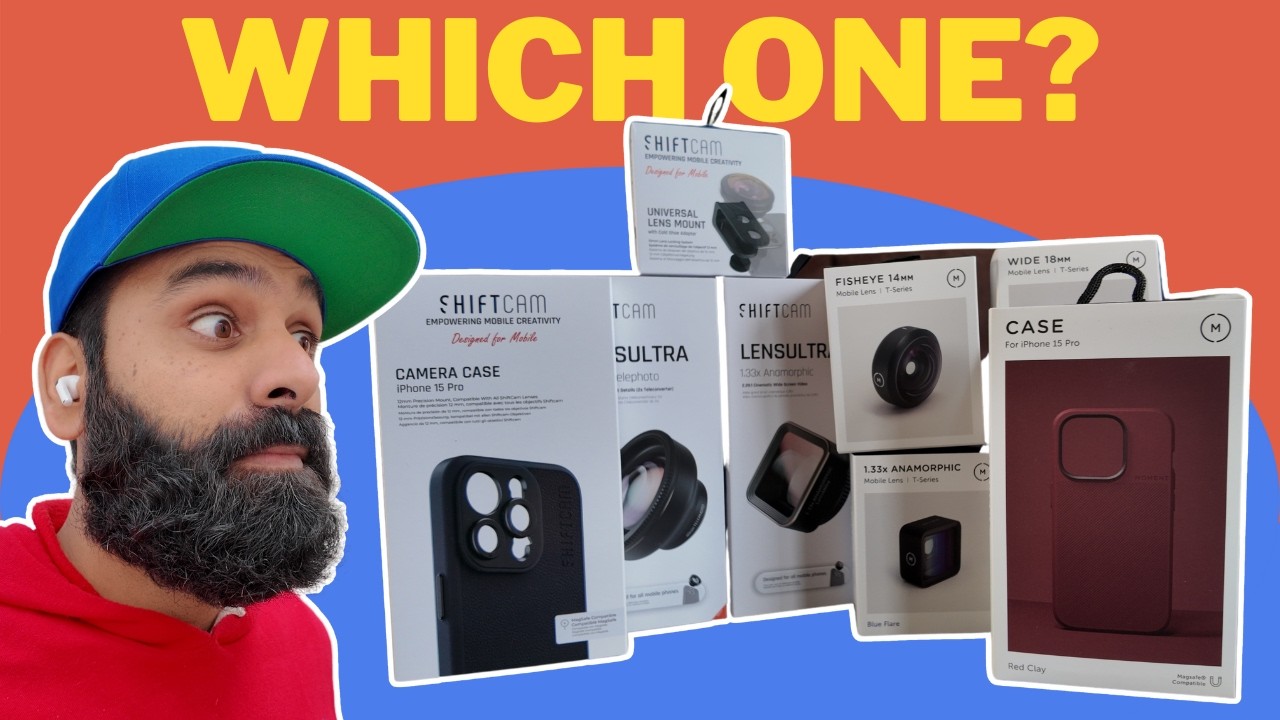 Best lens ecosystem for your smartphone? Moment T-series vs ShiftCam!