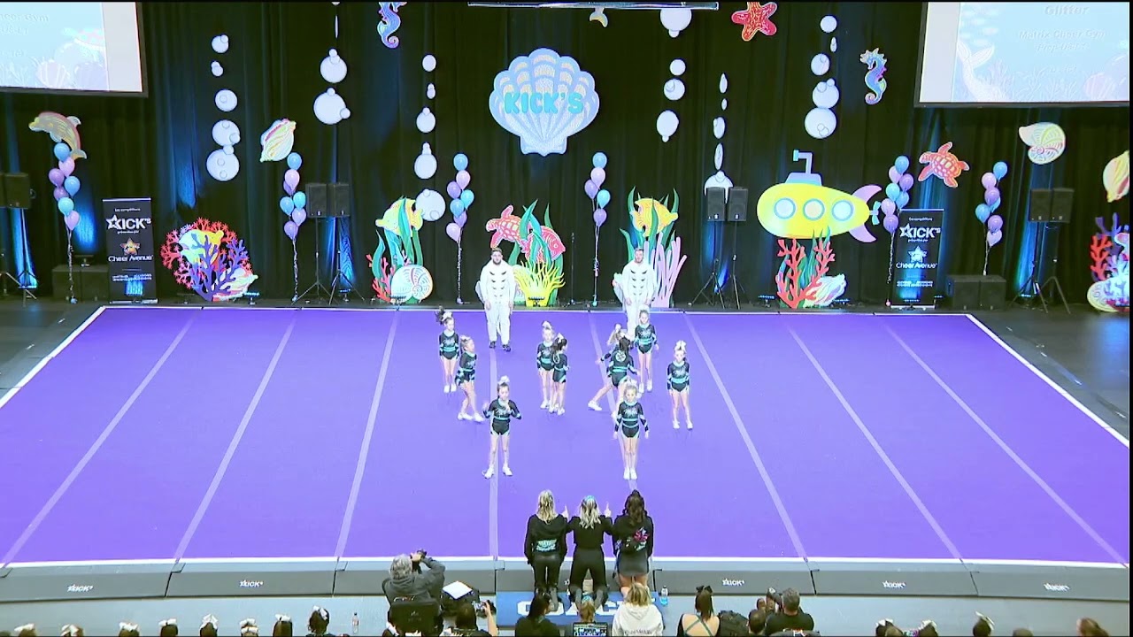 Matrix Cheer Gym - Glitter - Prep U8 L1
