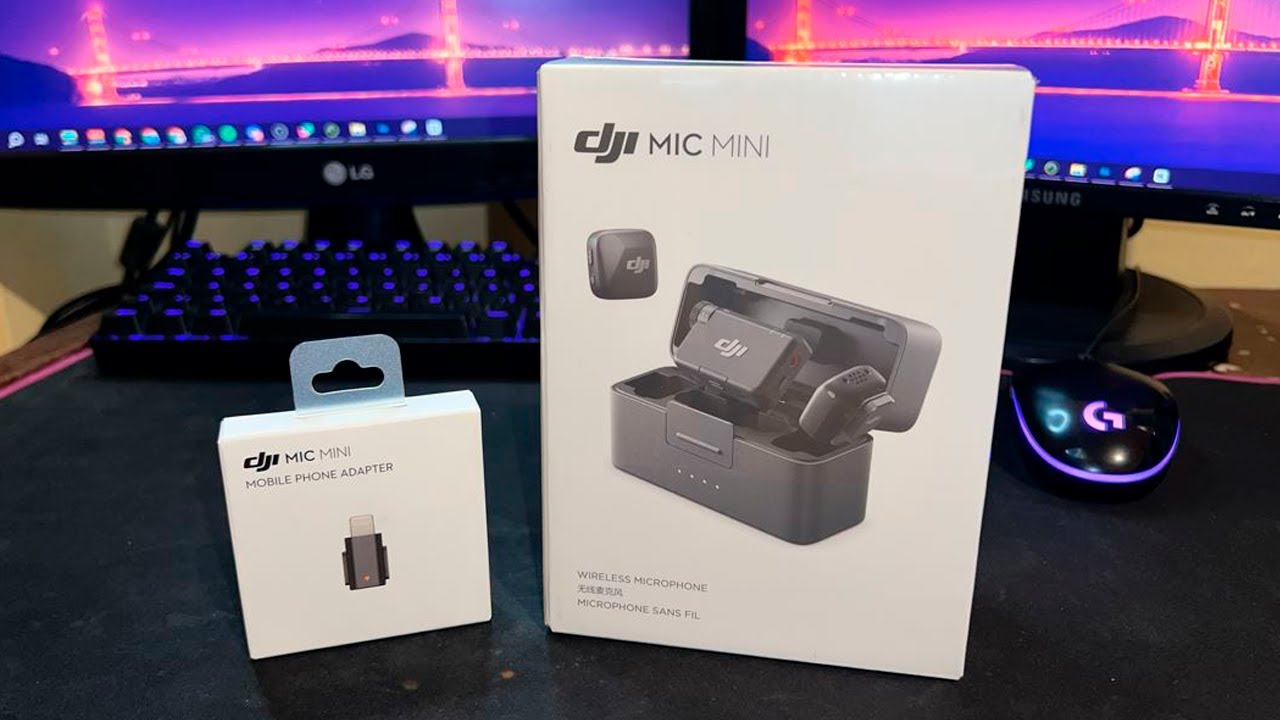 ¿Esté es el MEJOR Micrófono? Umboxing Micrófonos Dji Mic Mini y adaptador tipo Lightning en Español