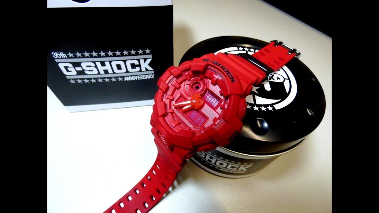 G-Shock GA-735C-4AER 35 anniversary unboxing by TheDoktor210884