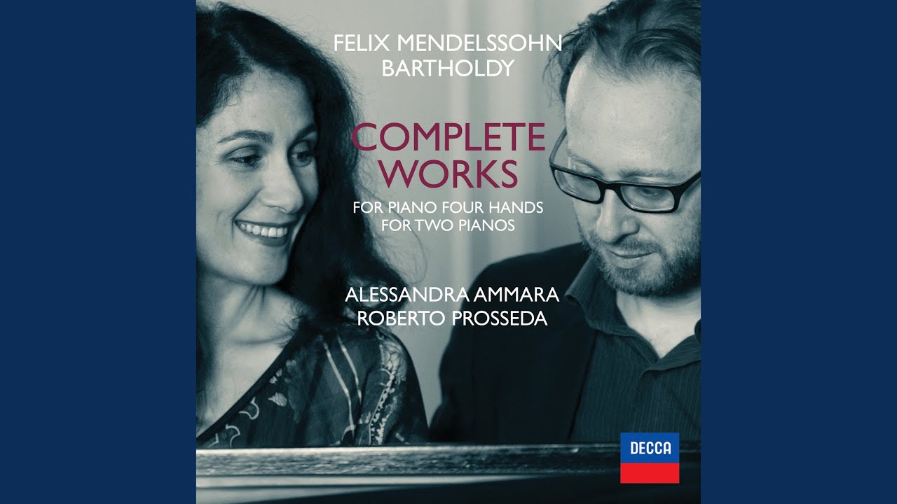 Mendelssohn: Klavierstück (Sonata movement) for two pianos in G Minor, MWV S 2