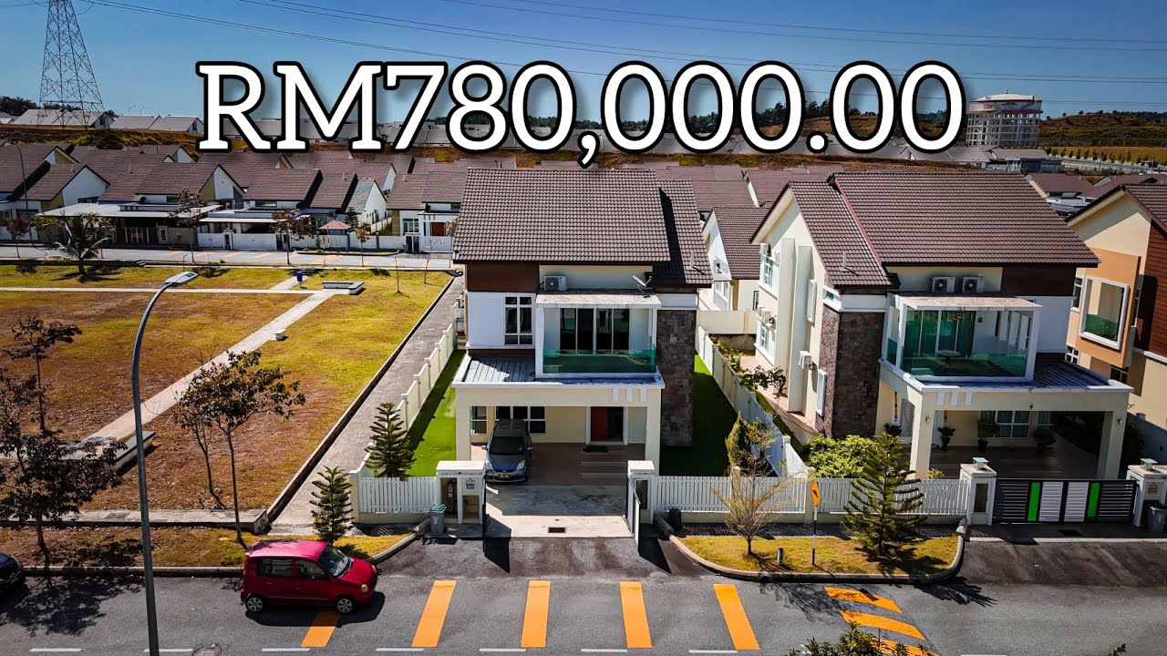 RM780,000.00 | Banglo End Lot Kondisi Seperti Baru di Bukit Senawang Perdana