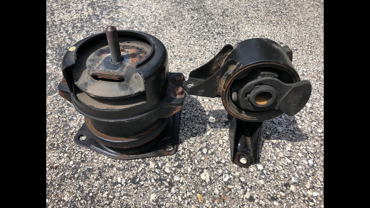 How to Diagnose & Replace the Front and Side Motor Mounts - 2002 Acura TL-S -- Honda Accord
