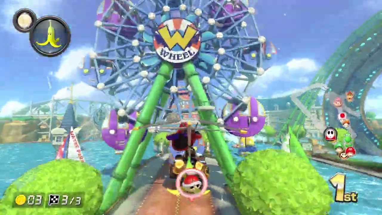 Mario kart 8 - Sala com a galera 200cc e nivel Hard, bora ver...