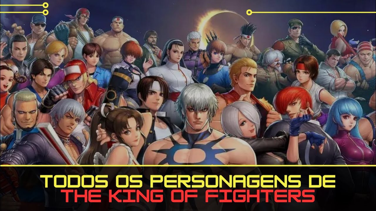 Todos os Personagens de The King of Fighters 1994-2024 - All The King of Fighters Characters Ever
