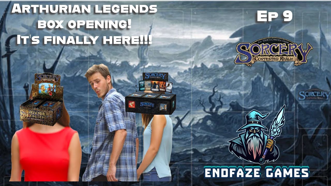 Arthurian Legends Box Opening | Sorcery Contested Realm | Can We Find A Curio!?!? | EndFaze Games