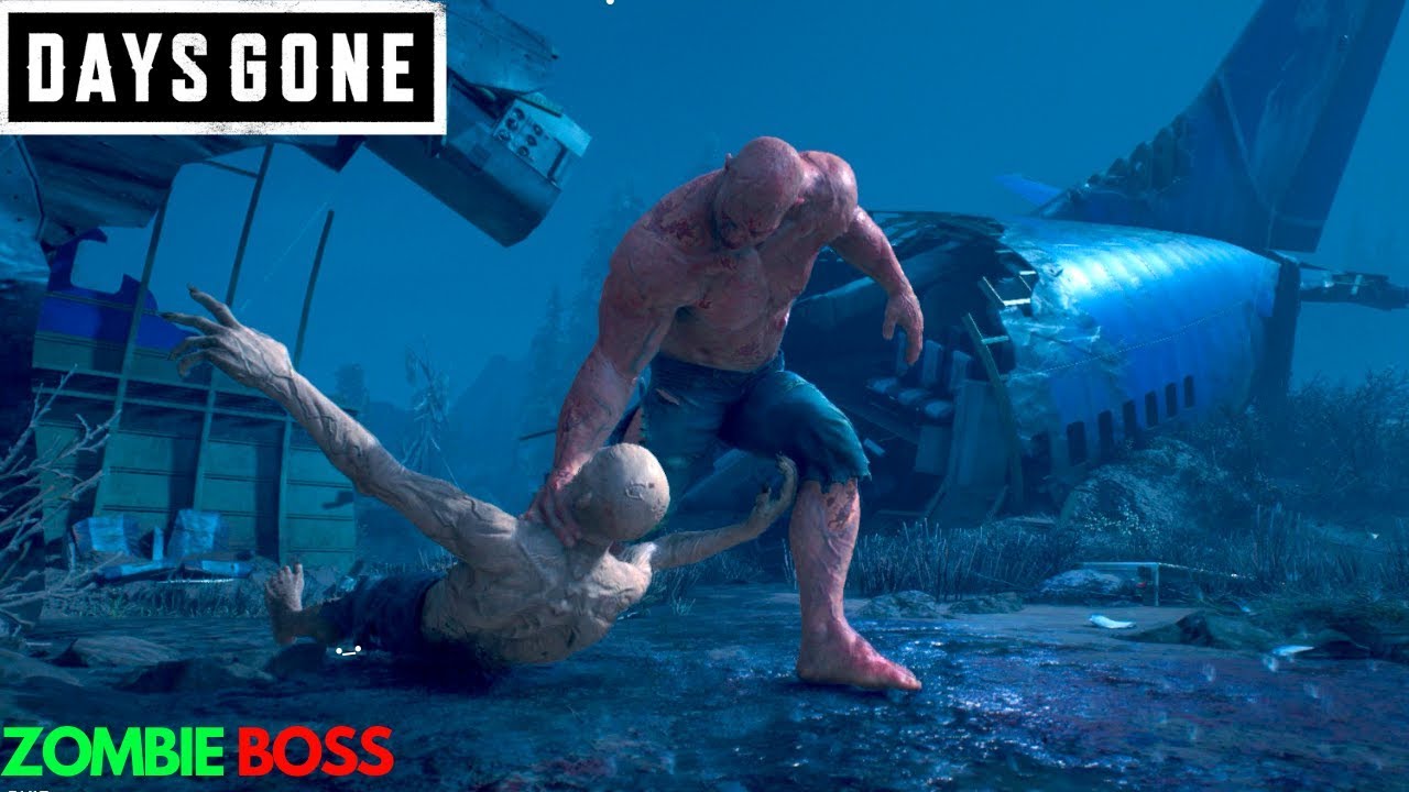 Days Gone First Zombie Boss Fight Breaker Antibiotics Ripper Camp