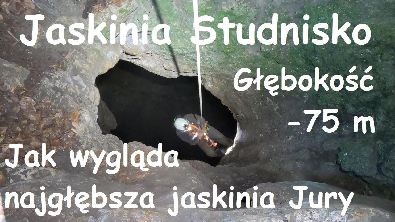 Jaskinia Studnisko - Najgłębsza jaskinia na Jurze